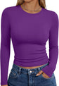 LUXEHAEVEN Womens Long Sleeve T Shirts