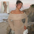LUXEHAEVEN Stylish One-Shoulder Long Dress for Women LuxeHaeven