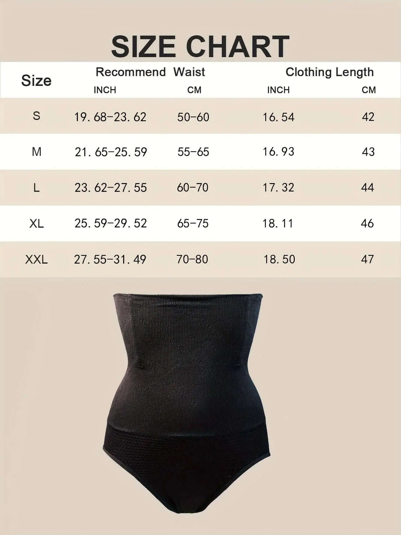 LUXEHAEVEN High Waist Shaping Panties for Ultimate Control