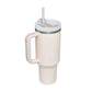 LUXEHAEVEN 40 Oz Tumbler With Handle Straw Insulated, Stainless Steel Spill Proof Vacuum Coffee Cup Tumbler With Lid Tapered Mug Gifts For Valentine Lover Suitable For Car Gym Office Travel LuxeHaeven