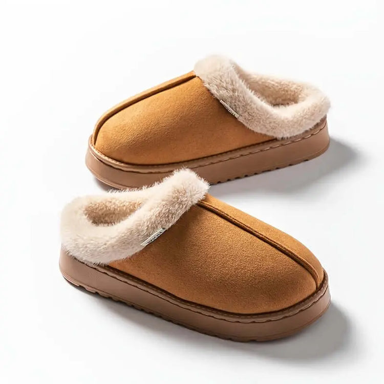 LUXEHAEVEN Cozy Plush Winter Slippers - Non-Slip & Stylish