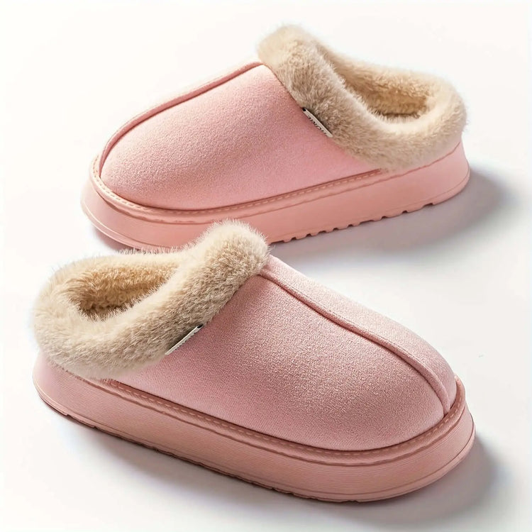 LUXEHAEVEN Cozy Plush Winter Slippers - Non-Slip & Stylish