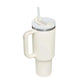 LUXEHAEVEN 40 Oz Tumbler With Handle Straw Insulated, Stainless Steel Spill Proof Vacuum Coffee Cup Tumbler With Lid Tapered Mug Gifts For Valentine Lover Suitable For Car Gym Office Travel LuxeHaeven