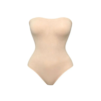 LUXEHAEVEN Breathable, Comfortable Strapless Bodysuit LuxeHaeven