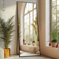 LUXEHAEVEN Full Length Arched/Rect Mirror with Stand