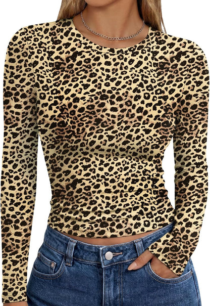 LUXEHAEVEN Womens Long Sleeve T Shirts