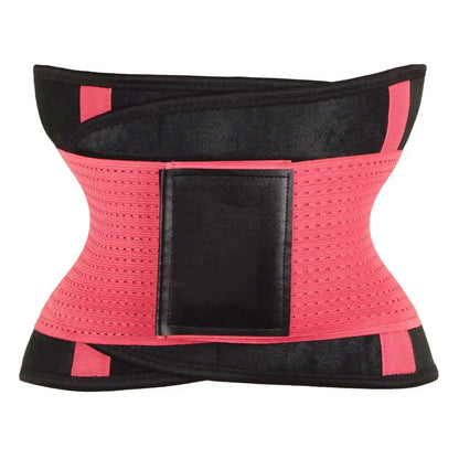 LUXEHAEVEN Waist Trimmer Belt Body Shaper Abdominal Trainer Weight Loss Fat Burning Straps LuxeHaeven