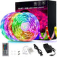 LUXEHAEVEN LED Strip Lights Lamp 5050 RGB Flexible Tape Diode 5M Controller Room Decor TV Computer BackLight LuxeHaeven