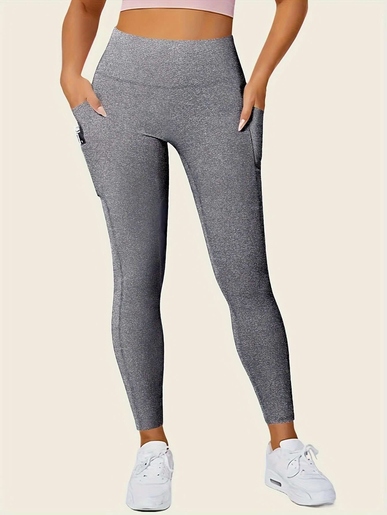 LUXEHAEVEN Slim-Fit High-Waisted Leggings - All Seasons