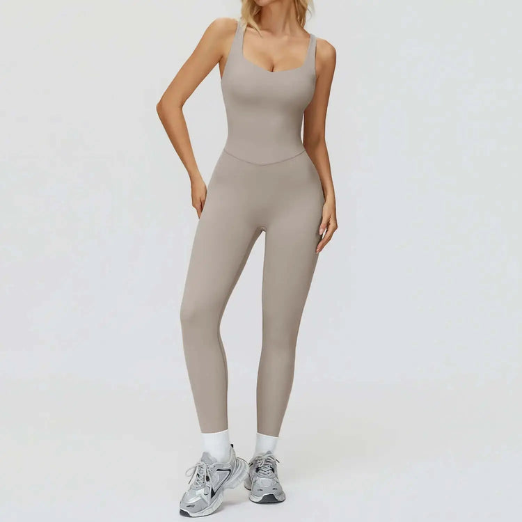 LUXEHAEVEN One-piece Yoga Wear Tight-fitting Workout Clothes LuxeHaeven