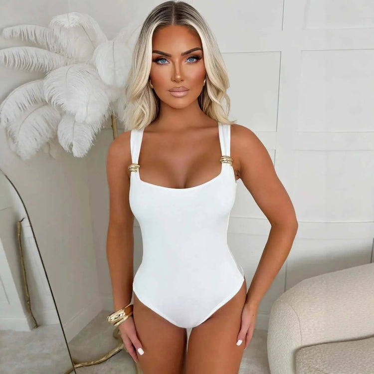 LUXEHAEVEN Strap-style High-end Chic Bodycon Jumpsuit LuxeHaeven