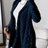 LUXEHAEVEN Warm Hooded Cardigan Coat