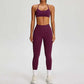 LUXEHAEVEN Fitness Set Nude-Feel Yoga Wear Womens LuxeHaeven
