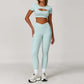 LUXEHAEVEN Color-block Yoga Set With A Beautiful Back LuxeHaeven