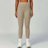 LUXEHAEVEN Nude-Feel Yoga Pants High-Waist Contrasting Color Quick-Dry Trousers LuxeHaeven