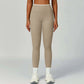 LUXEHAEVEN Nude-Feel Yoga Pants High-Waist Contrasting Color Quick-Dry Trousers LuxeHaeven