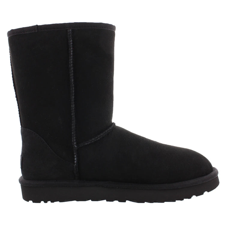 UGG Classic Short II Womens Shoes Color: Black 100% Authentic