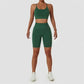 Wholesale 2 Piece Sportswear Sleeveless Crop Top Pant Yoga Workout Set Women Clothing Active Wear Gym Fitness Sets