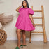 2025 Plus Size Womens Clothing Cute Dress for Women Dress Shirt Solid Dress Plus Size Set S-3XL