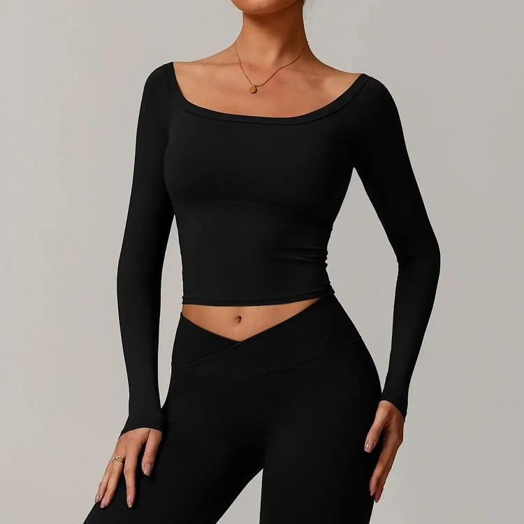 LUXEHAEVEN Custom Logo One Shoulder Crop Top for Women