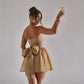 Vintage Tube Top Dress Mesh Party Dress Women Clothing 2024 Vestido Fashion Night Club Women Evening Dresses Sexy Mini 2736