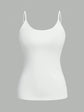 LUXEHAEVEN Solid Strap Camisole Set