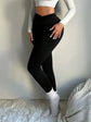 LUXEHAEVEN V-Waist Yoga Pants - High Rise & Slim Fit