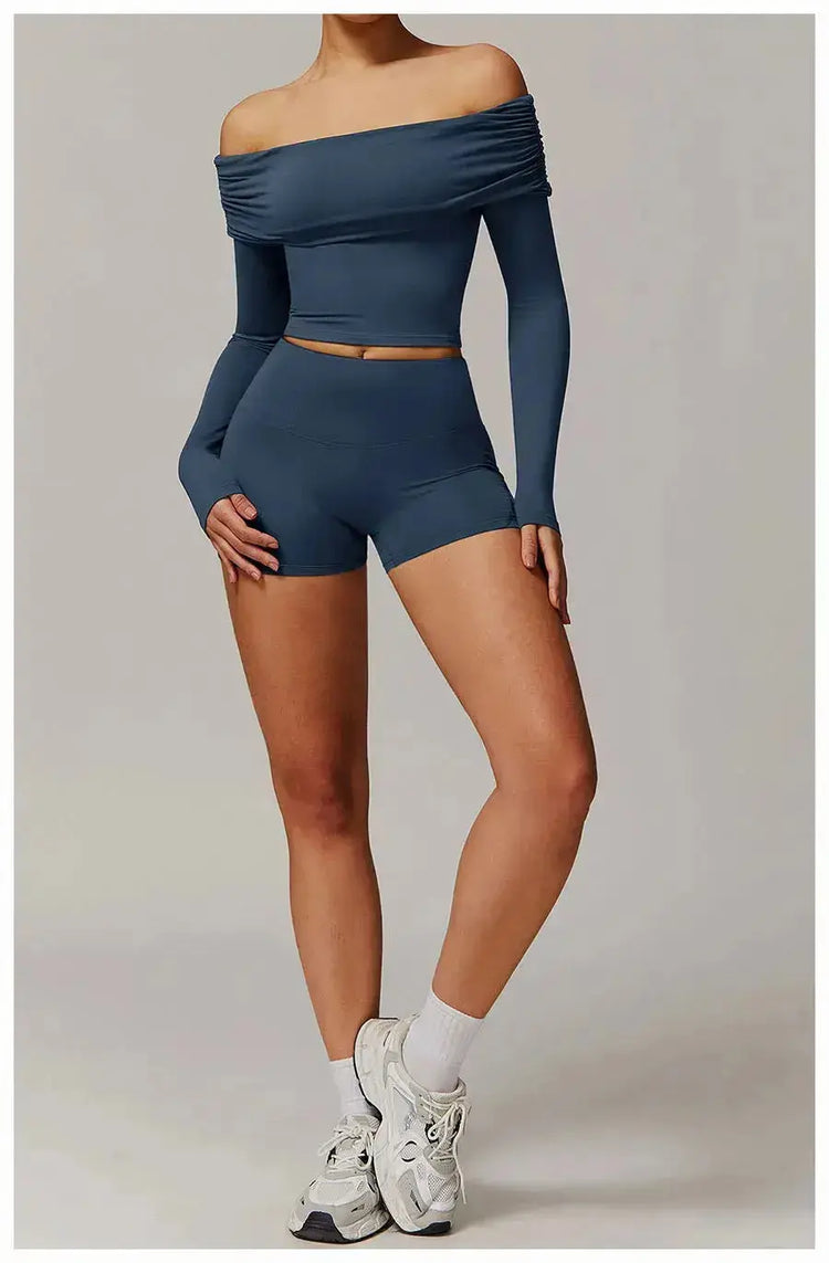 LUXEHAEVEN Yoga Set - 2 Piece Women Fitness Outfits