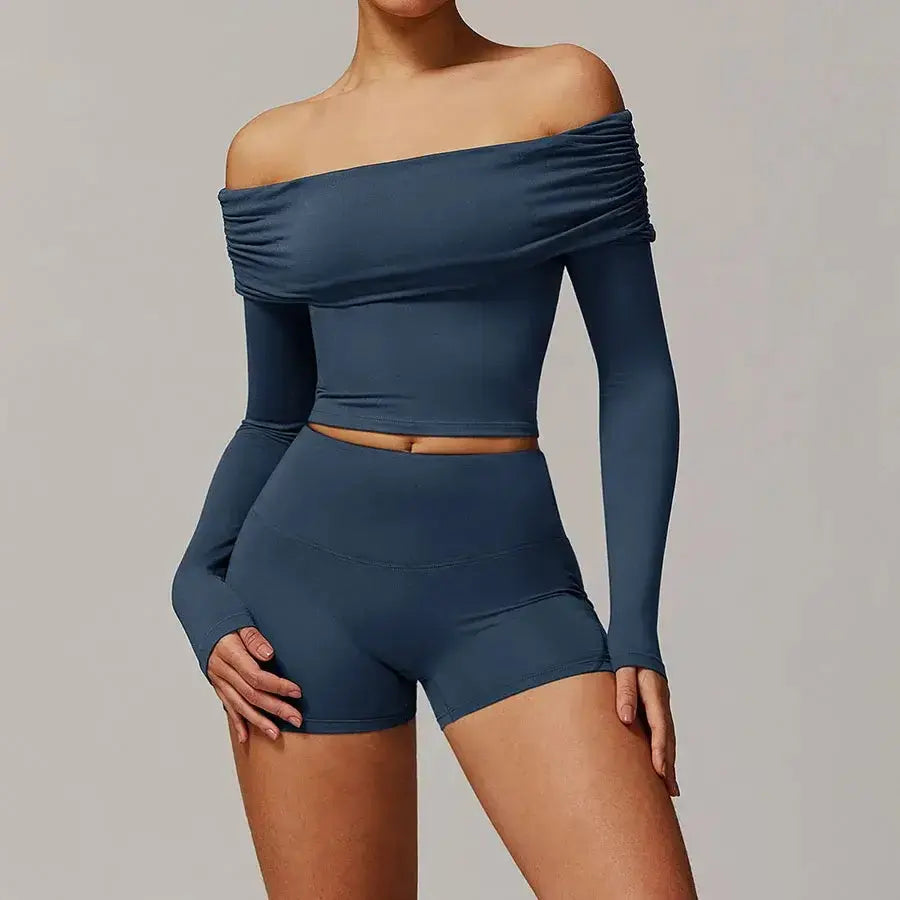 LUXEHAEVEN Yoga Set - 2 Piece Women Fitness Outfits