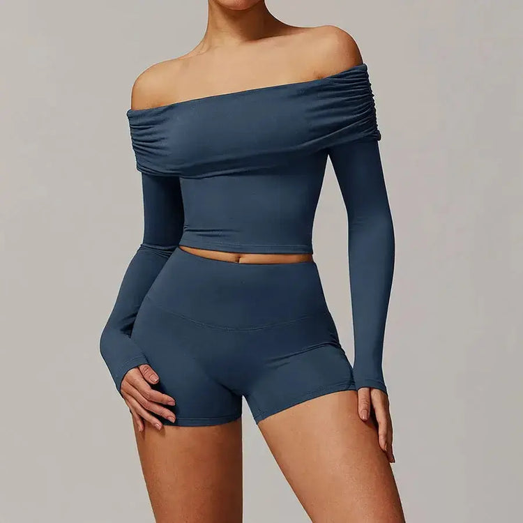 LUXEHAEVEN Yoga Set - 2 Piece Women Fitness Outfits