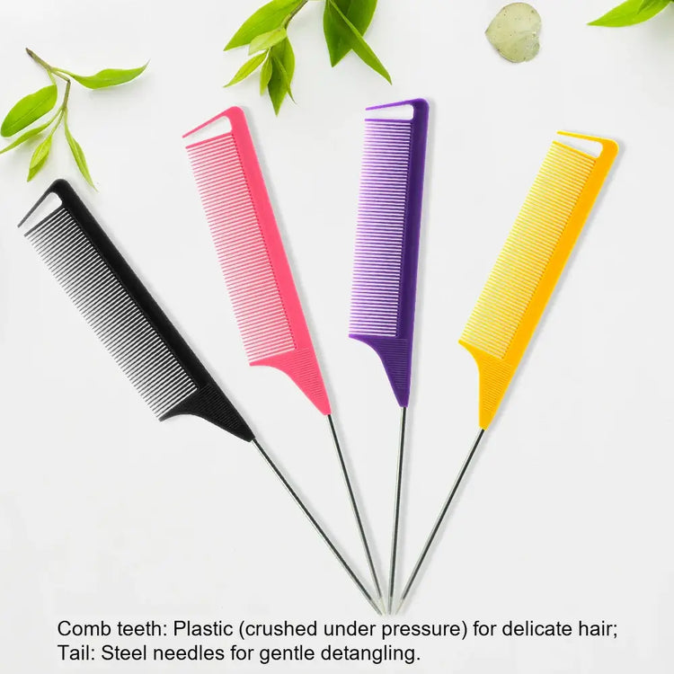 LUXEHAEVEN Pro Pointed Tail Salon Hairdressing Hair Styling Anti-static Comb