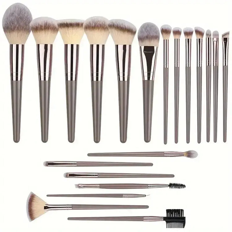 LUXEHAEVEN Fluffy Beauty Brush Kit