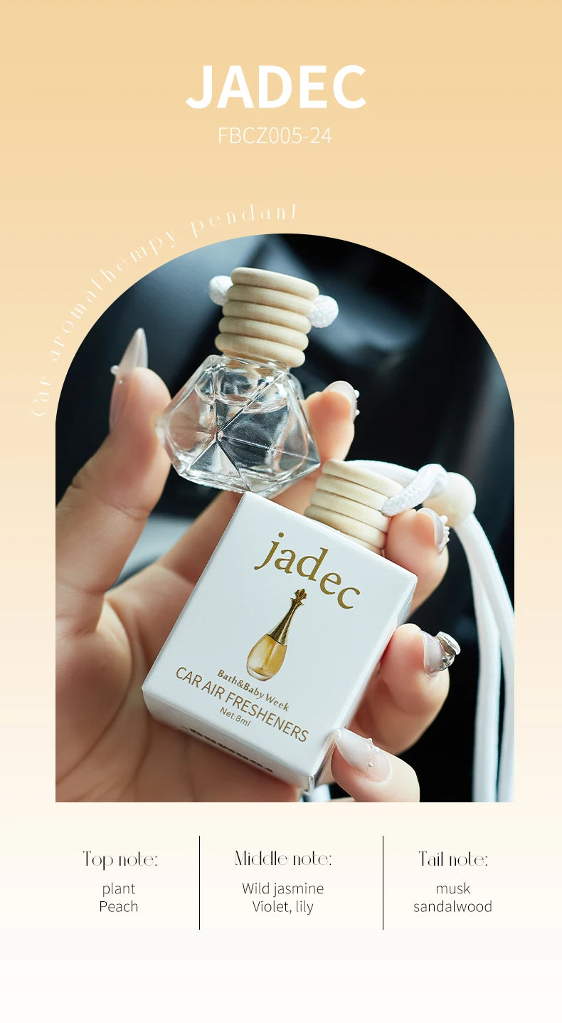 Car perfume, a fragrance used for car interior accessories, a long-term car air freshener, keep fresh and clean scents.