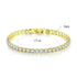 LUXEHAEVEN Stackable Gold Bracelets Bangles for Women Girls 14K Gold Plated