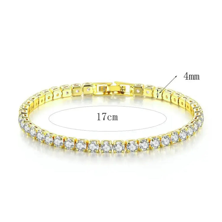 LUXEHAEVEN Stackable Gold Bracelets Bangles for Women Girls 14K Gold Plated