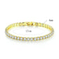 LUXEHAEVEN Stackable Gold Bracelets Bangles for Women Girls 14K Gold Plated