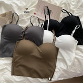 LUXEHAEVEN U-Back Seamless Gym Top