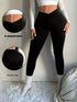 LUXEHAEVEN V-Waist Yoga Pants - High Rise & Slim Fit