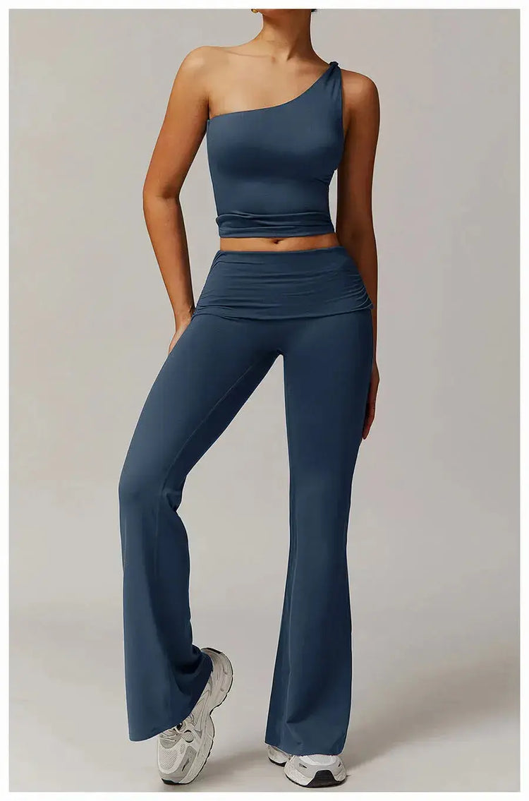 LUXEHAEVEN Yoga Set - 2 Piece Women Fitness Outfits