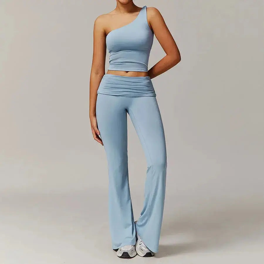 LUXEHAEVEN Yoga Set - 2 Piece Women Fitness Outfits