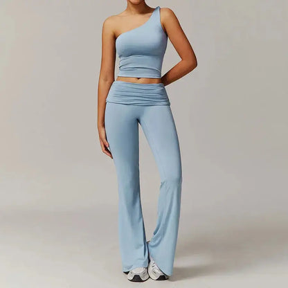 LUXEHAEVEN Yoga Set - 2 Piece Women Fitness Outfits