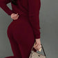 LUXEHAEVEN Elegant Velvet 3 Piece Set for Women