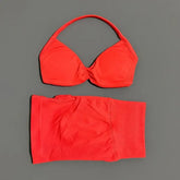 LUXEHAEVEN Strappy Yoga Gym Set