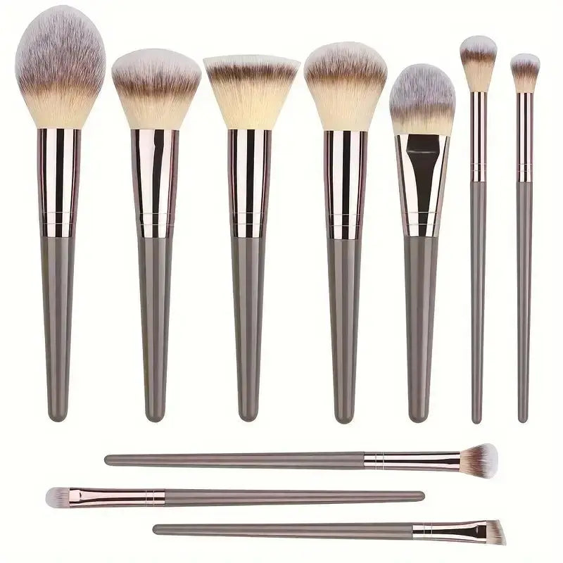 LUXEHAEVEN Fluffy Beauty Brush Kit