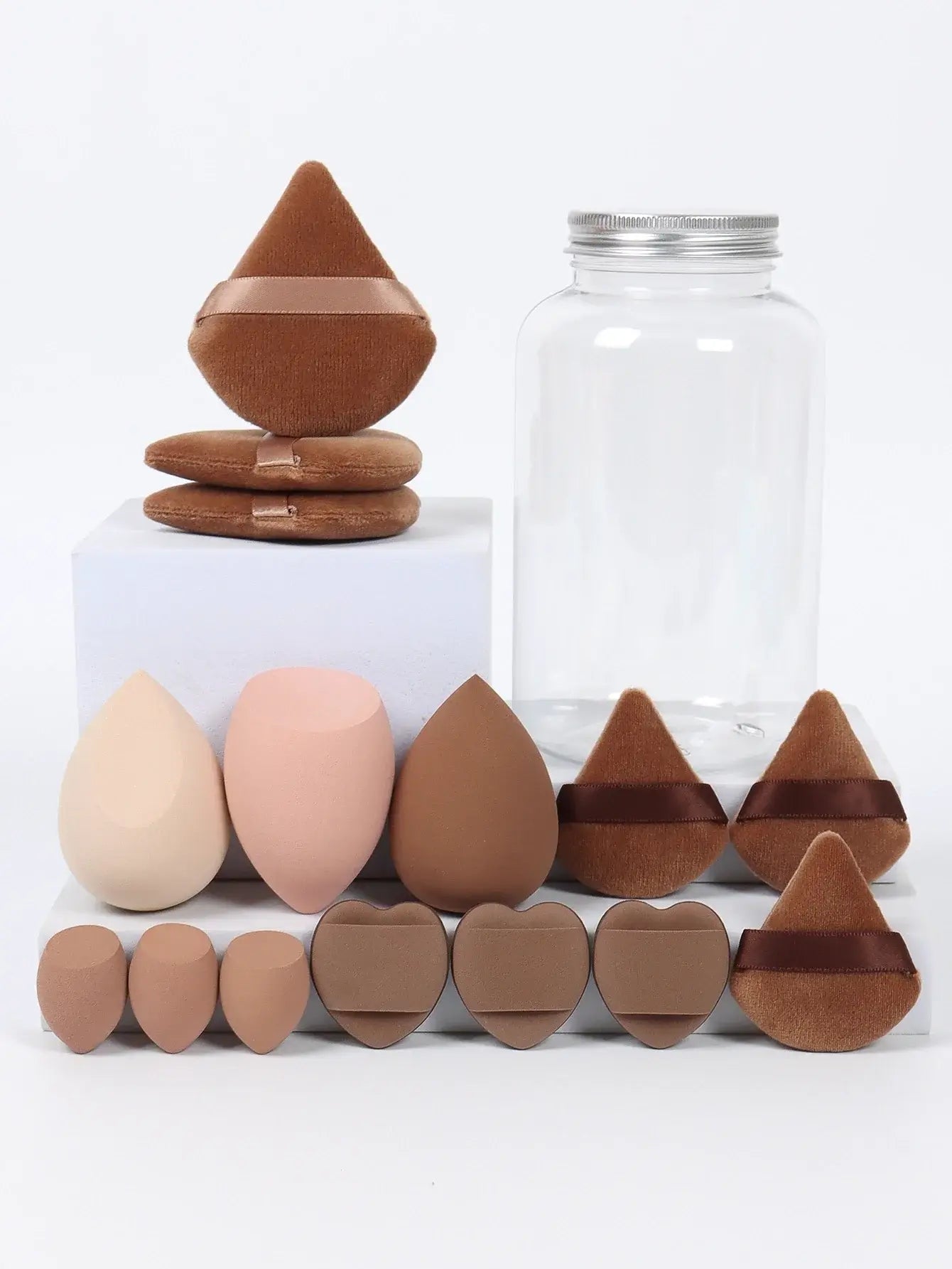 LUXEHAEVEN Makeup powder puff sets