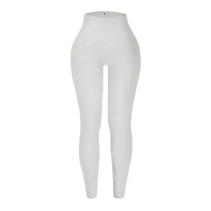 LUXEHAEVEN Seamless Knit Yoga Leggings