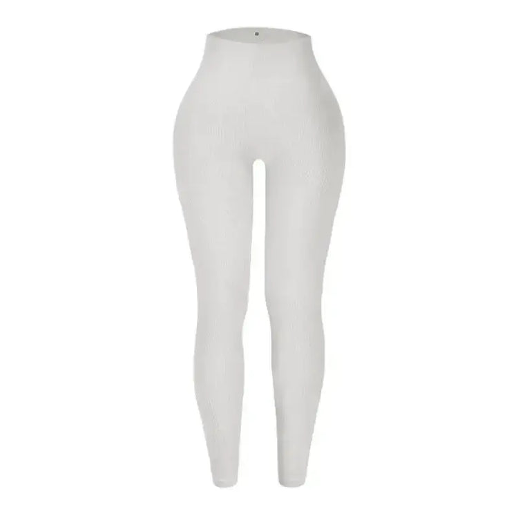 LUXEHAEVEN Seamless Knit Yoga Leggings