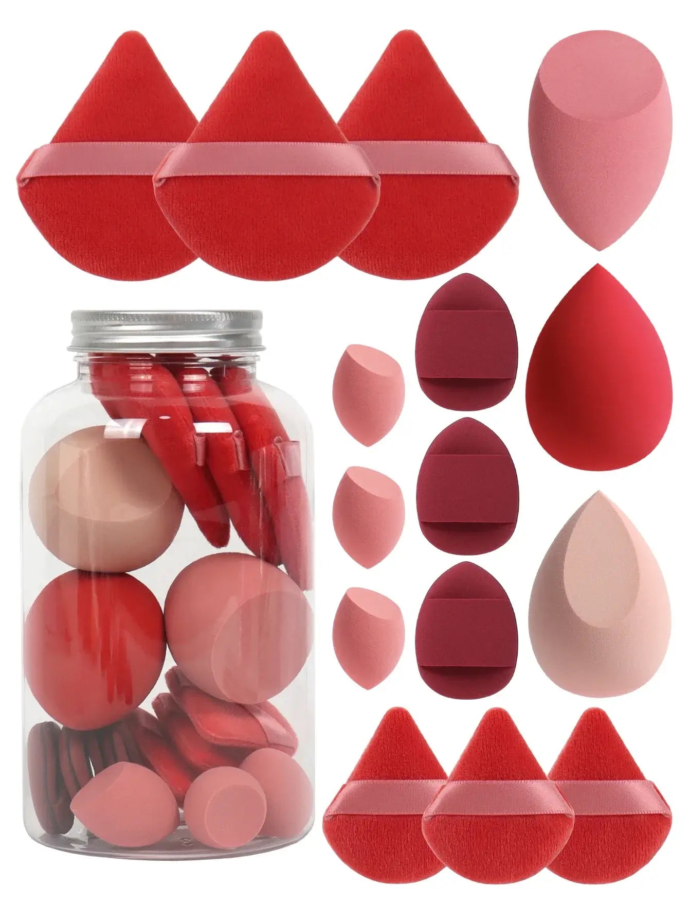 LUXEHAEVEN Makeup powder puff sets