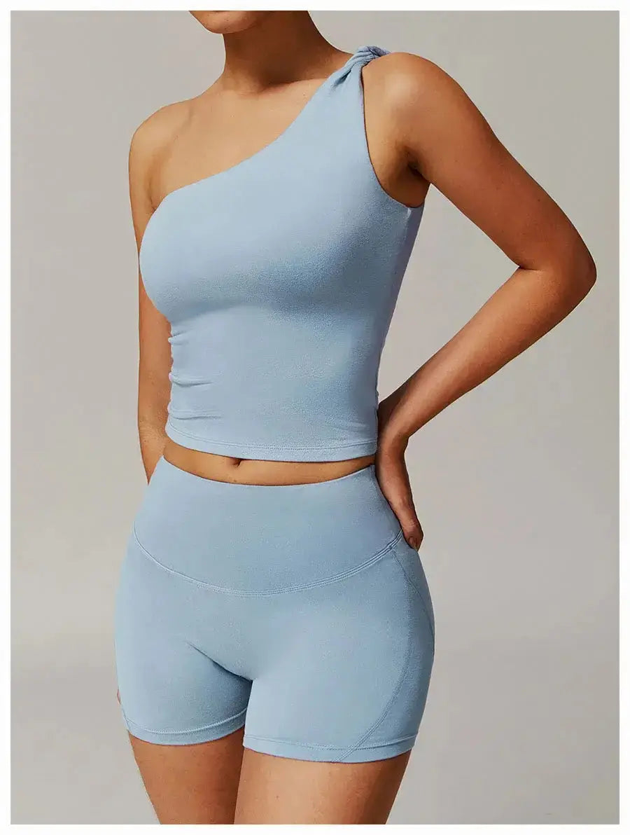LUXEHAEVEN Yoga Set - 2 Piece Women Fitness Outfits