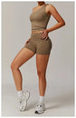 LUXEHAEVEN Yoga Set - 2 Piece Women Fitness Outfits